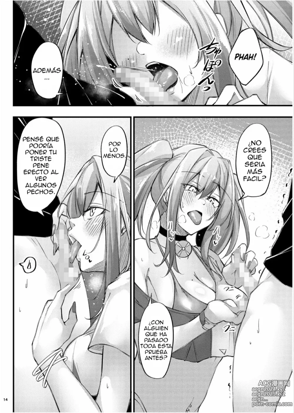 Page 14 of doujinshi El Cuarto de Consiliacion Amorosa 1 ~El Arco de Bremerton~