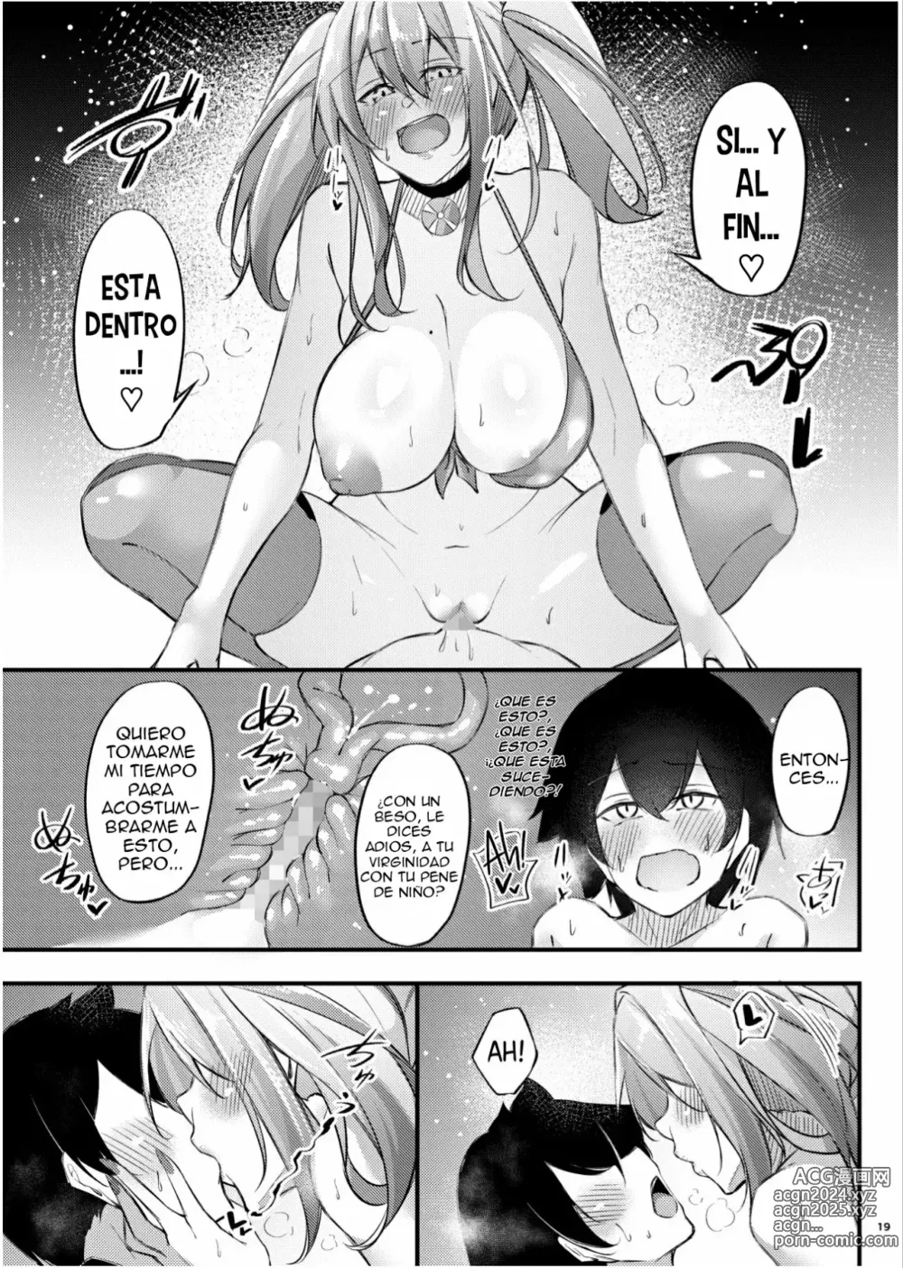 Page 19 of doujinshi El Cuarto de Consiliacion Amorosa 1 ~El Arco de Bremerton~