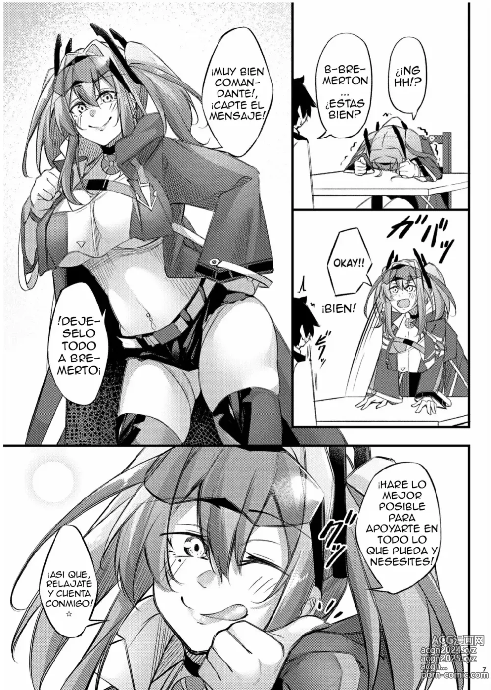 Page 7 of doujinshi El Cuarto de Consiliacion Amorosa 1 ~El Arco de Bremerton~