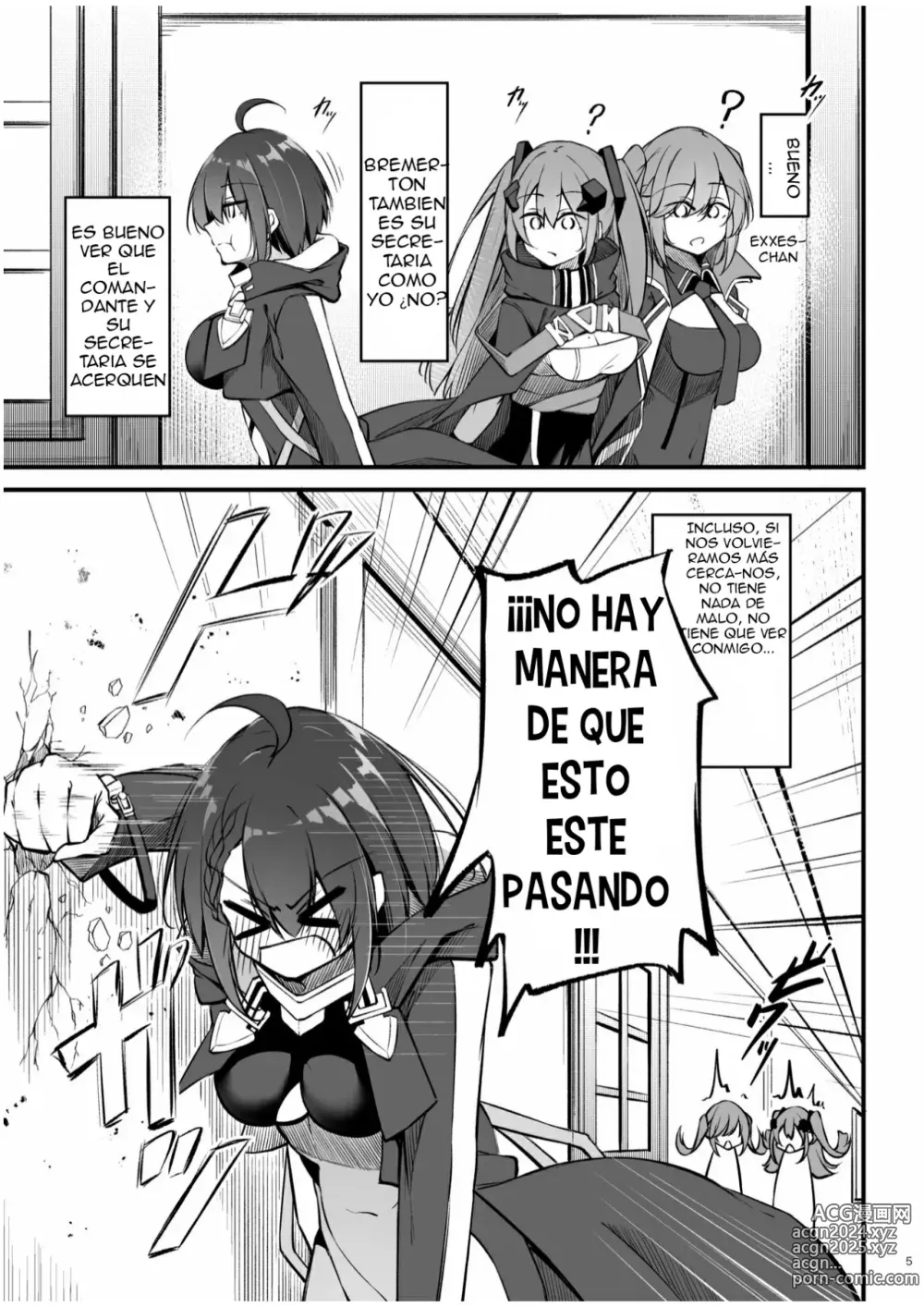 Page 4 of doujinshi El Cuarto de Consiliacion Amorosa 2 ~El Arco de Baltimore~