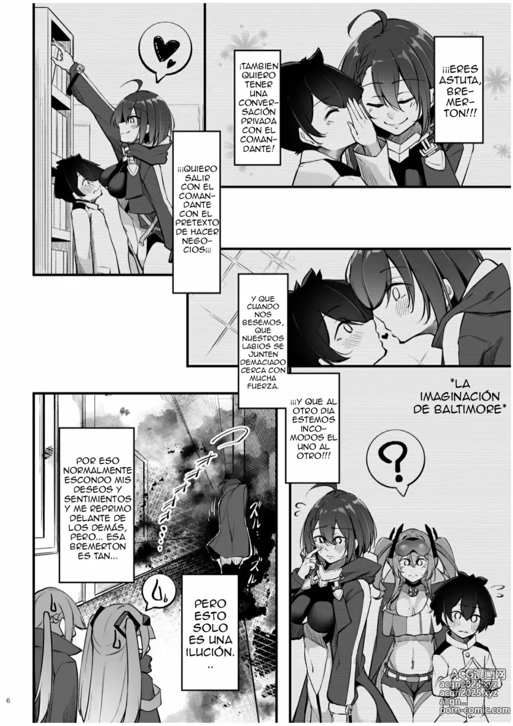 Page 5 of doujinshi El Cuarto de Consiliacion Amorosa 2 ~El Arco de Baltimore~