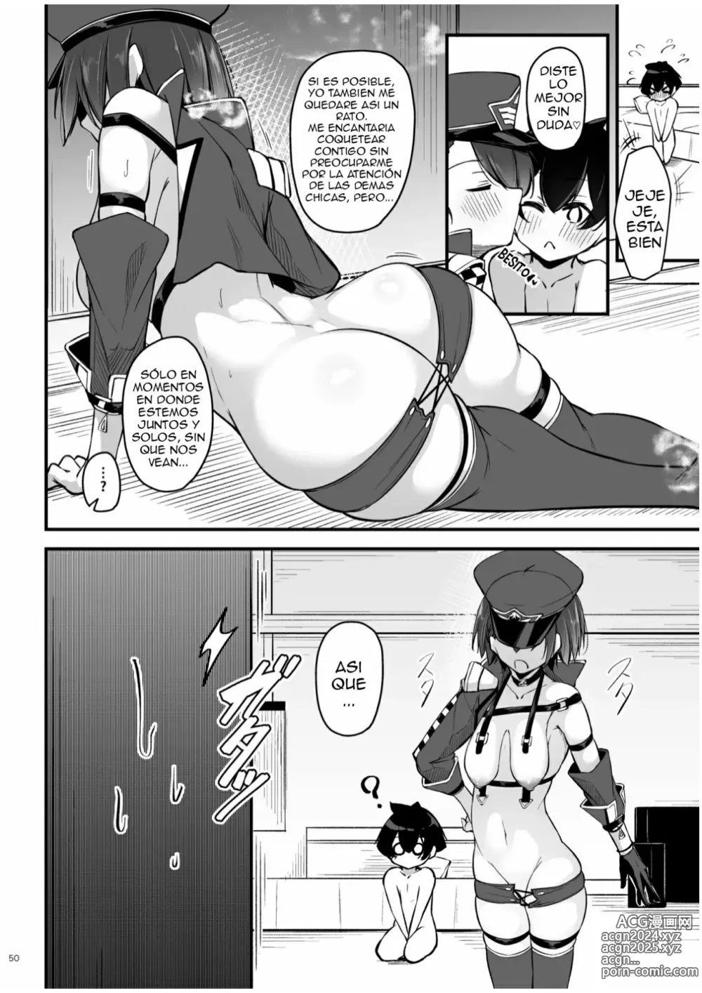 Page 49 of doujinshi El Cuarto de Consiliacion Amorosa 2 ~El Arco de Baltimore~