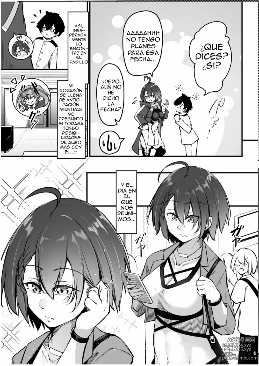 Page 8 of doujinshi El Cuarto de Consiliacion Amorosa 2 ~El Arco de Baltimore~