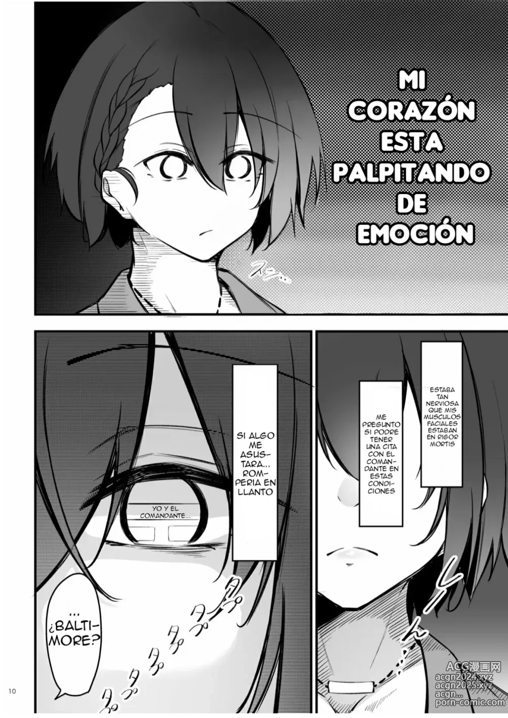 Page 9 of doujinshi El Cuarto de Consiliacion Amorosa 2 ~El Arco de Baltimore~