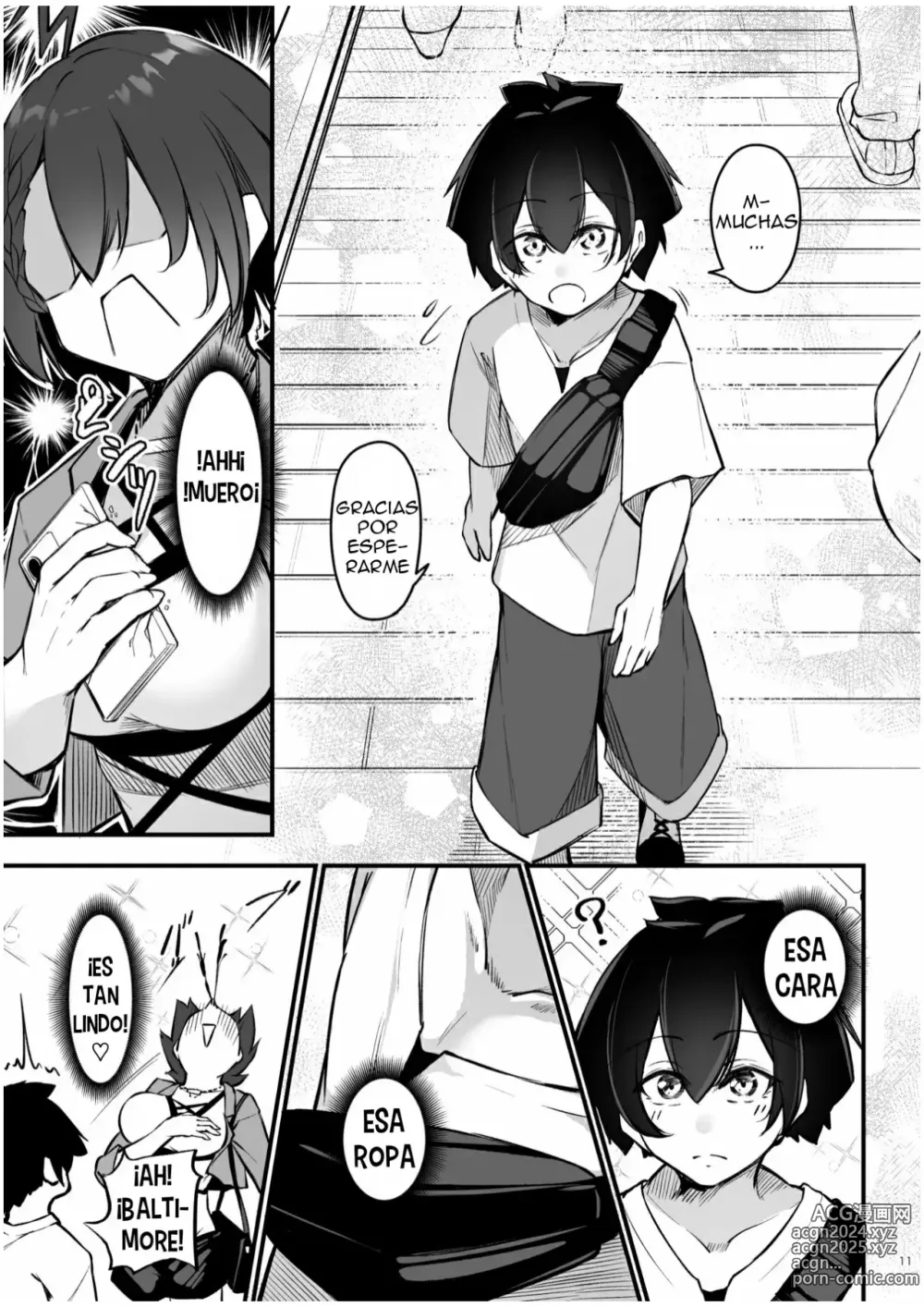 Page 10 of doujinshi El Cuarto de Consiliacion Amorosa 2 ~El Arco de Baltimore~