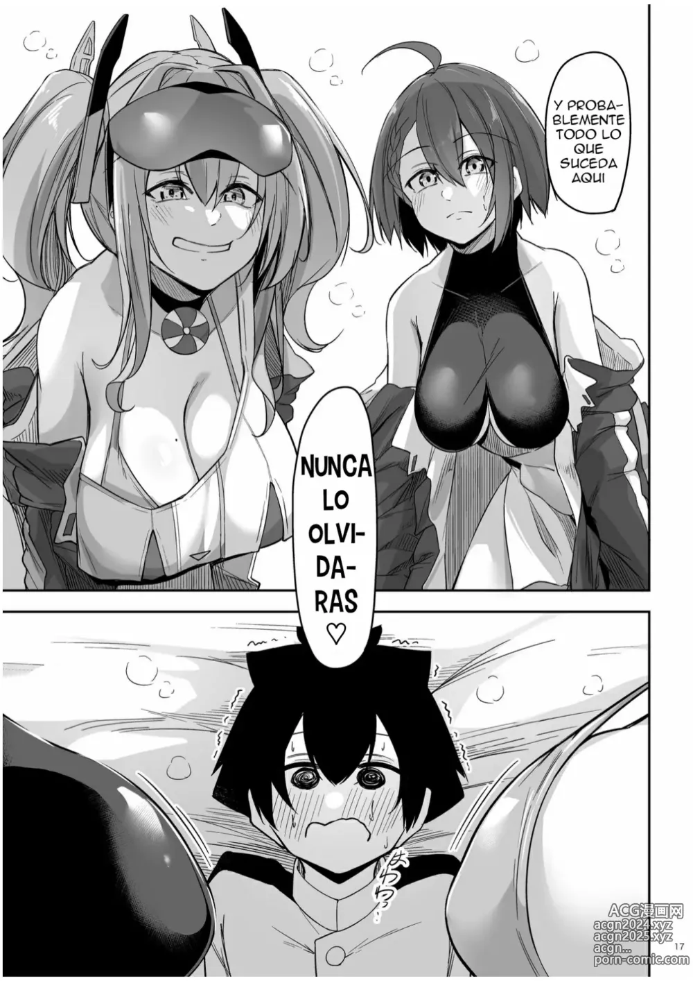 Page 16 of doujinshi El Cuarto de Consiliacion Amorosa 3 ~El Arco de Bremerton y Baltimore~