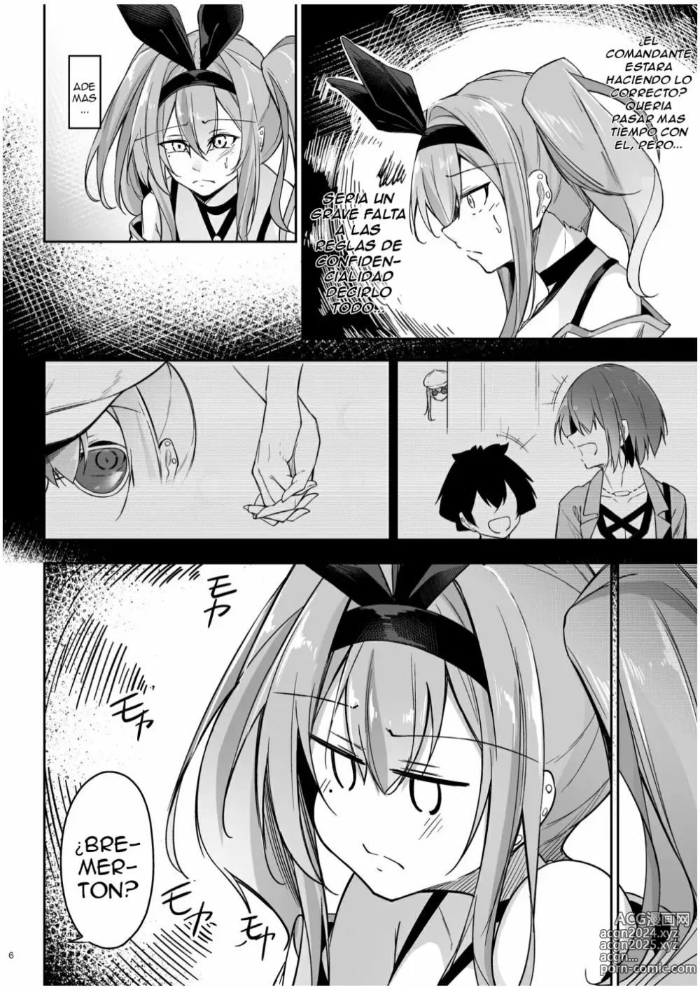 Page 5 of doujinshi El Cuarto de Consiliacion Amorosa 3 ~El Arco de Bremerton y Baltimore~