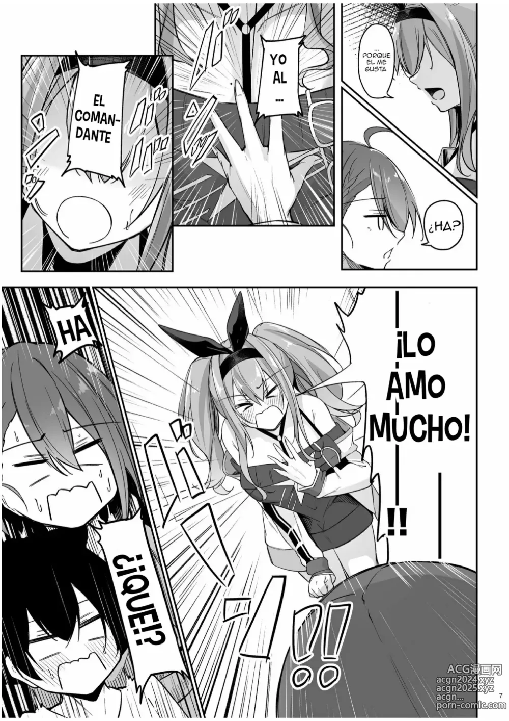 Page 6 of doujinshi El Cuarto de Consiliacion Amorosa 3 ~El Arco de Bremerton y Baltimore~