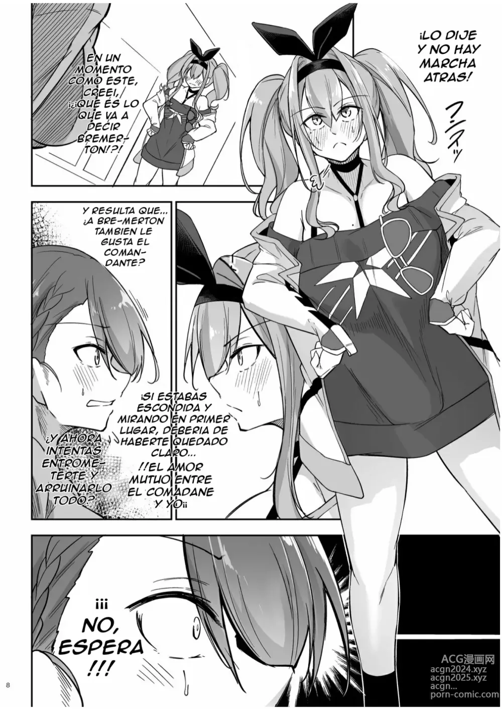 Page 7 of doujinshi El Cuarto de Consiliacion Amorosa 3 ~El Arco de Bremerton y Baltimore~