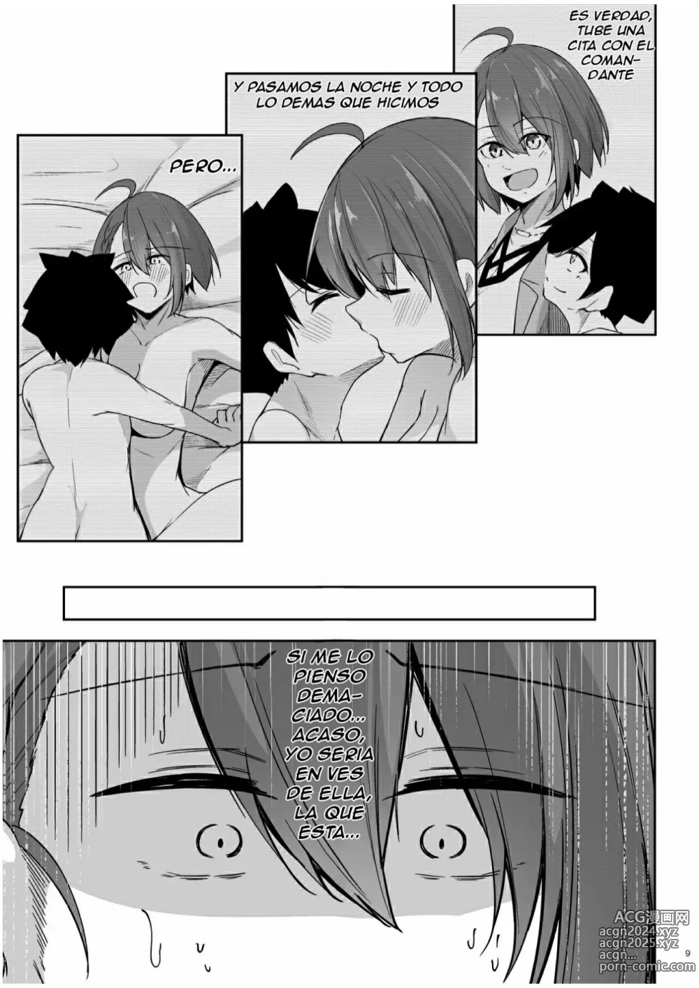 Page 8 of doujinshi El Cuarto de Consiliacion Amorosa 3 ~El Arco de Bremerton y Baltimore~