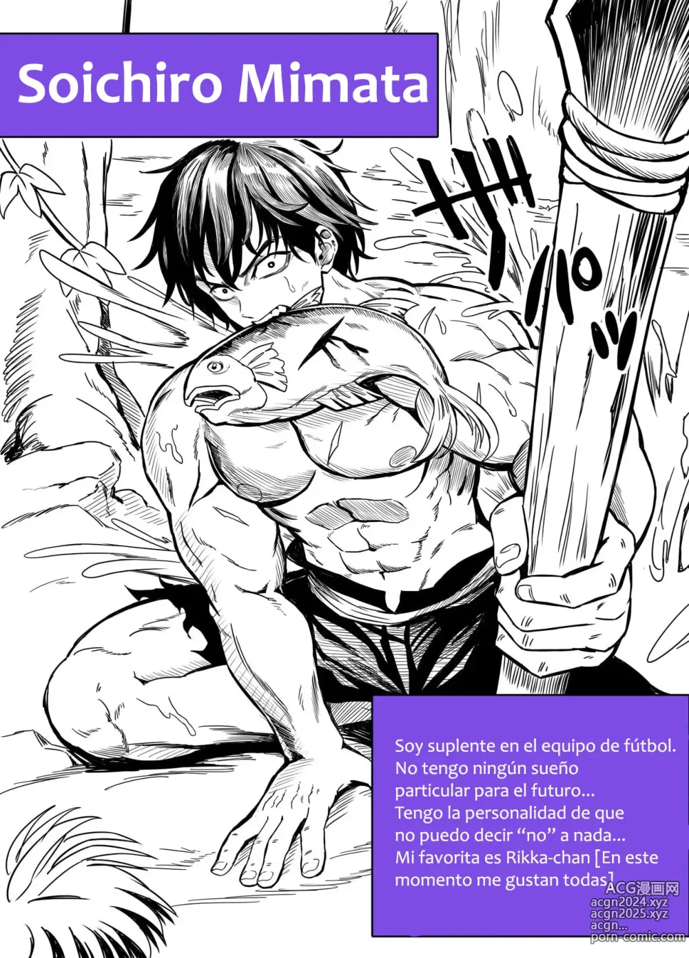 Page 102 of doujinshi Haren de Náufragos en una Isla Desierta