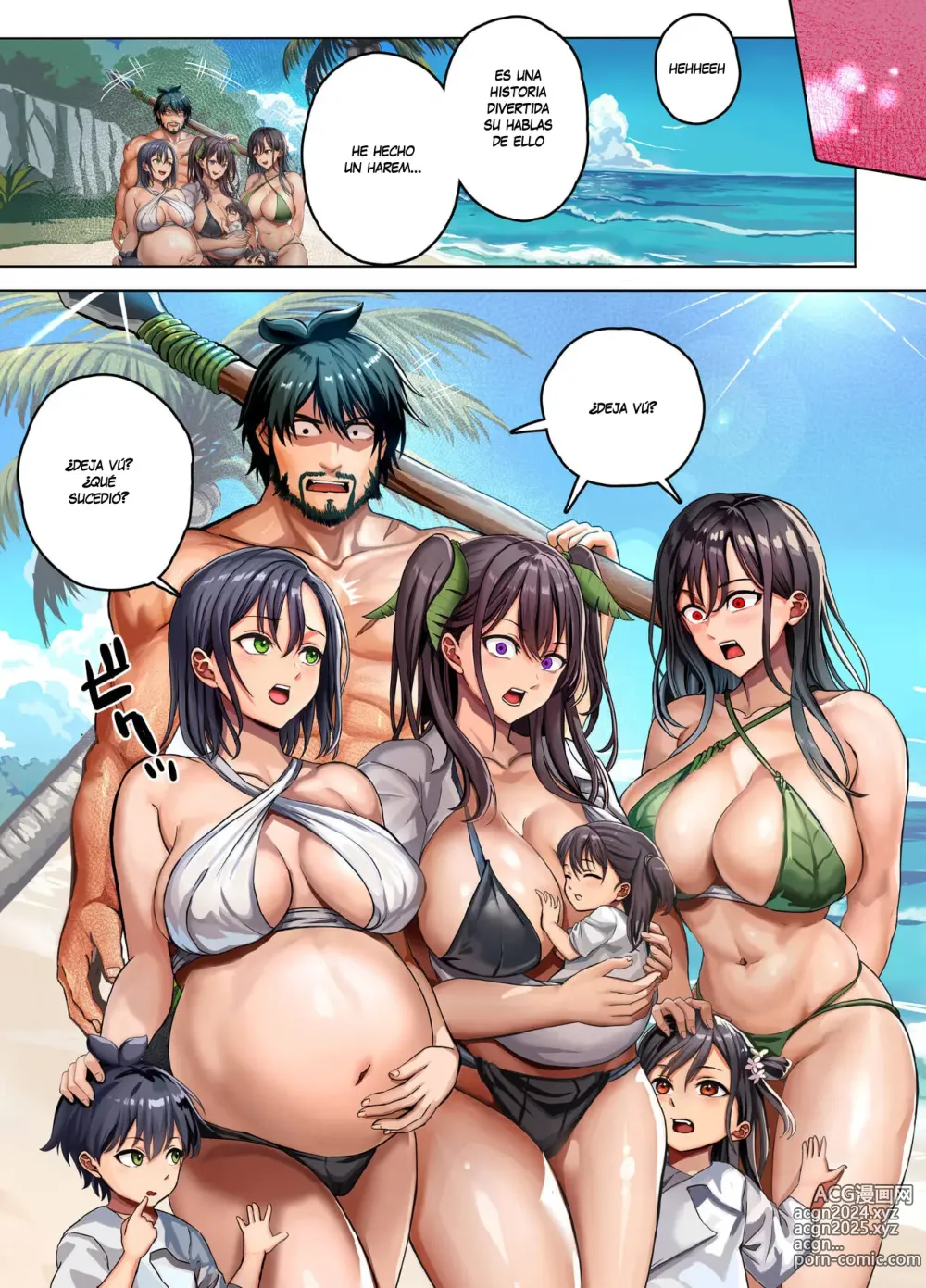 Page 109 of doujinshi Haren de Náufragos en una Isla Desierta