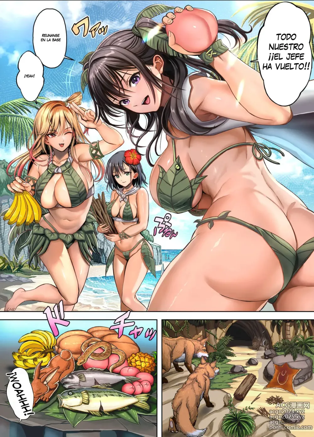 Page 7 of doujinshi Haren de Náufragos en una Isla Desierta