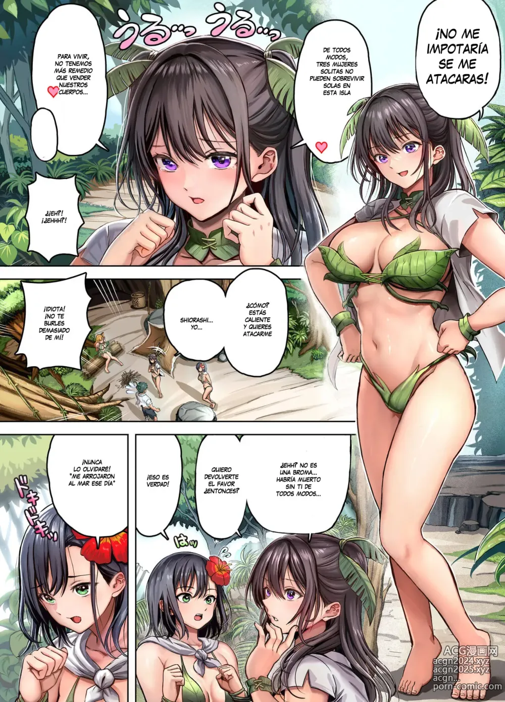 Page 9 of doujinshi Haren de Náufragos en una Isla Desierta