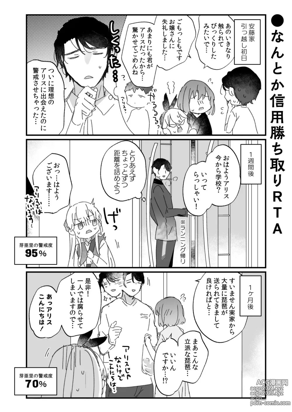 Page 56 of doujinshi Sonna Ai nara Iranai ~Arisu nanka Janai noni Tonari no Onii-san ga Arisu tte Yondekite nanka Kowai~ - I dont want that kind of love!