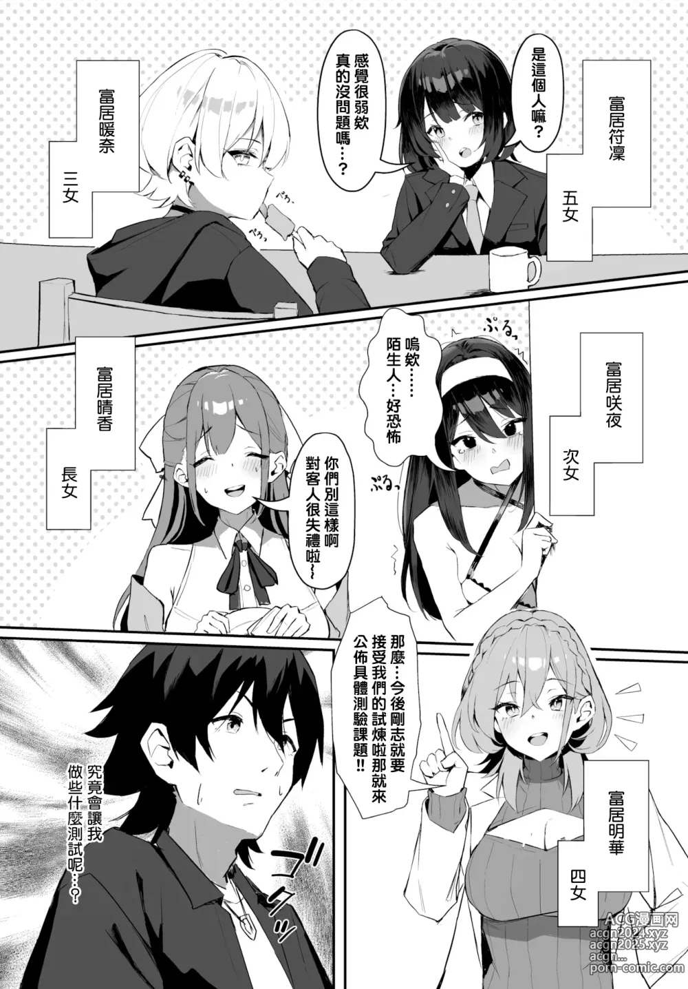 Page 24 of manga 元・非モテ童貞は見返したい！～ビッチ五姉妹攻略ゲーム～ 1話