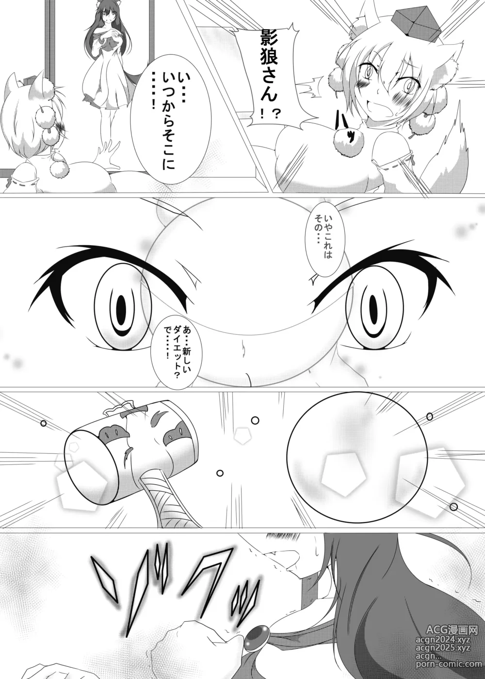 Page 2 of doujinshi Momiji-chan to Issho