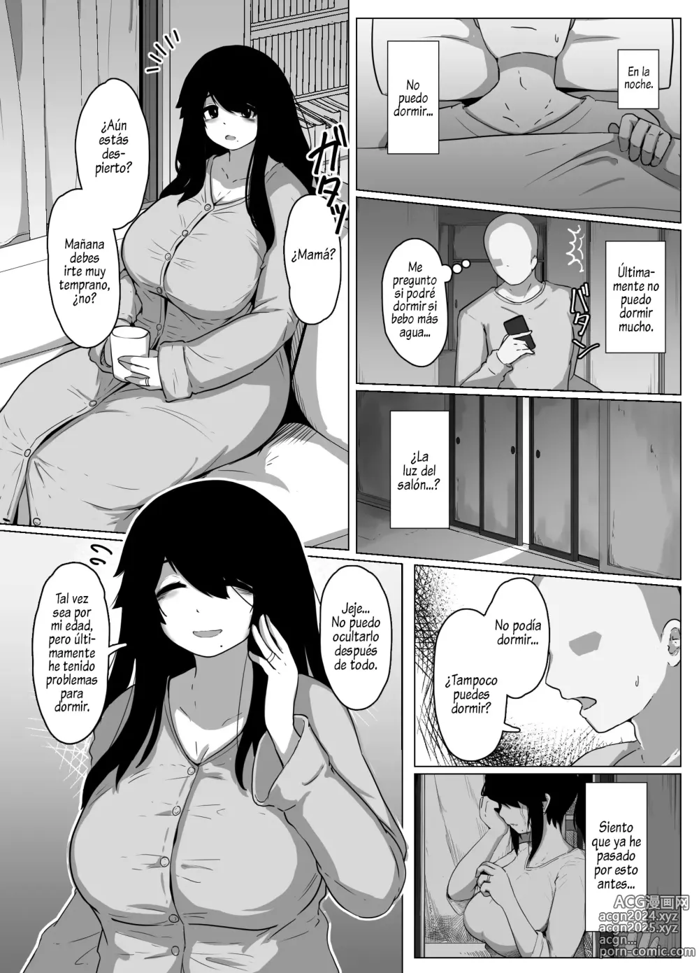 Page 14 of doujinshi Good Night, Mom I