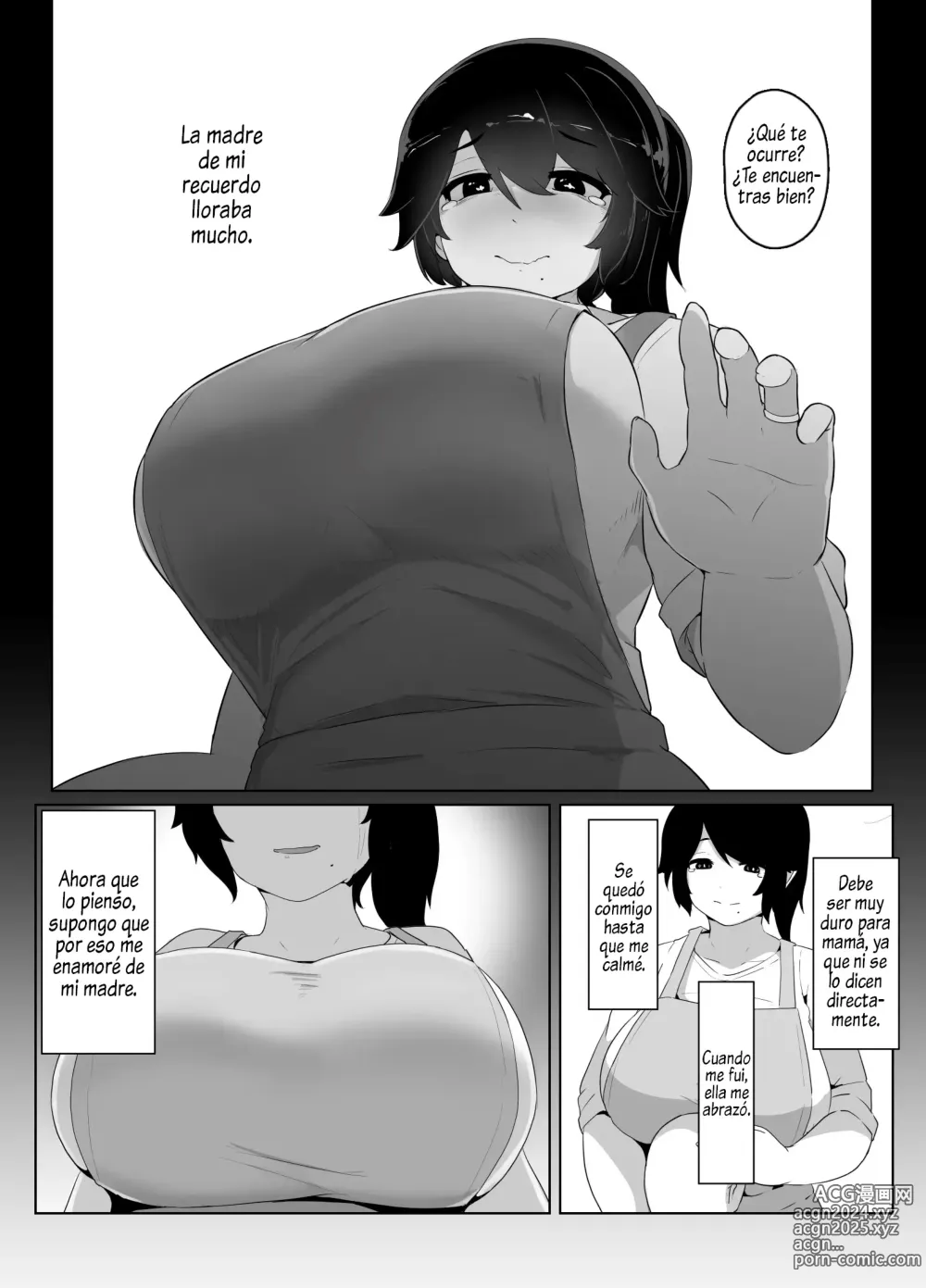 Page 30 of doujinshi Good Night, Mom I