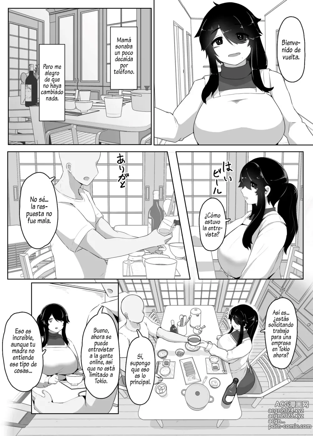 Page 40 of doujinshi Good Night, Mom I