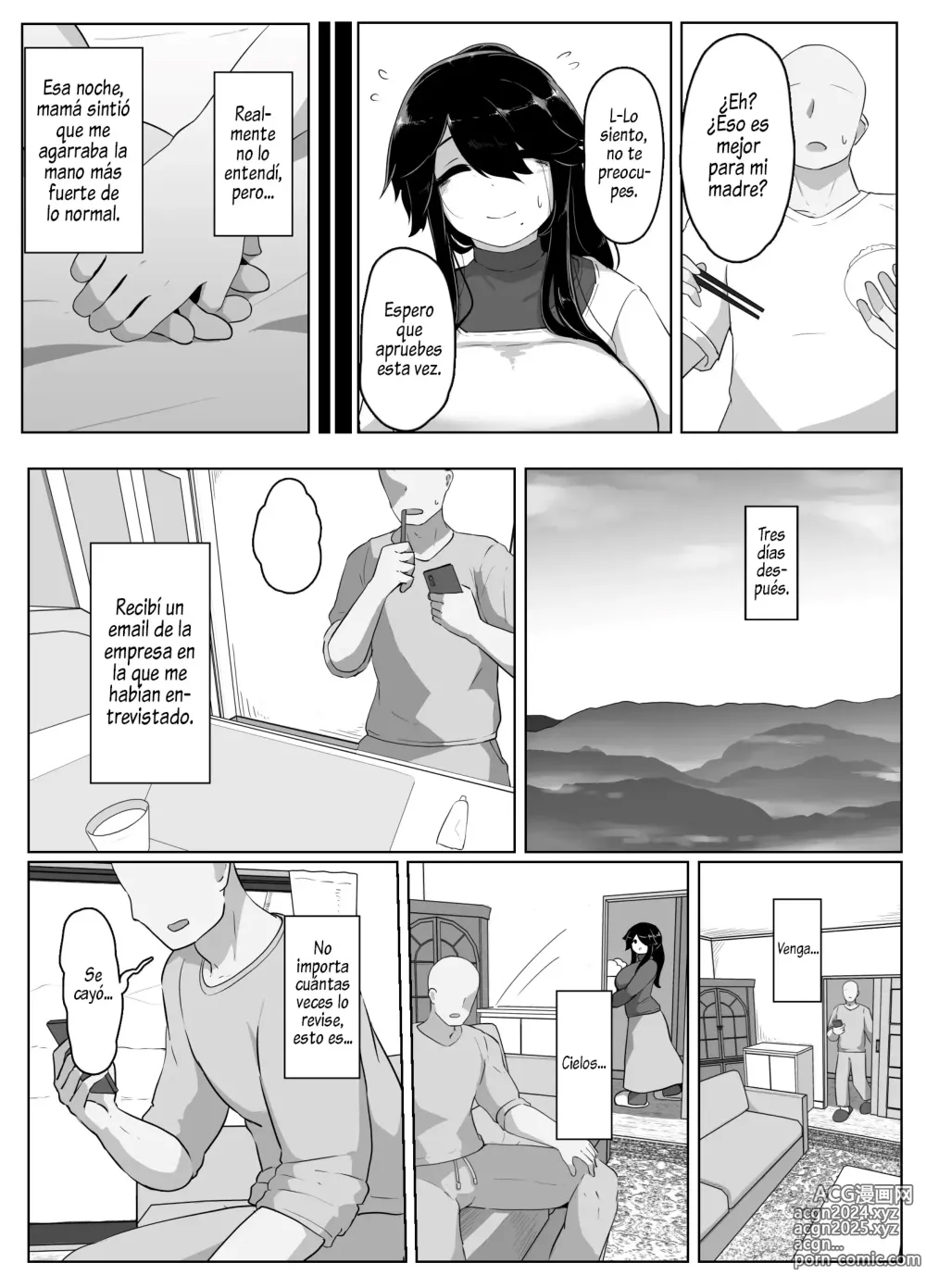 Page 42 of doujinshi Good Night, Mom I