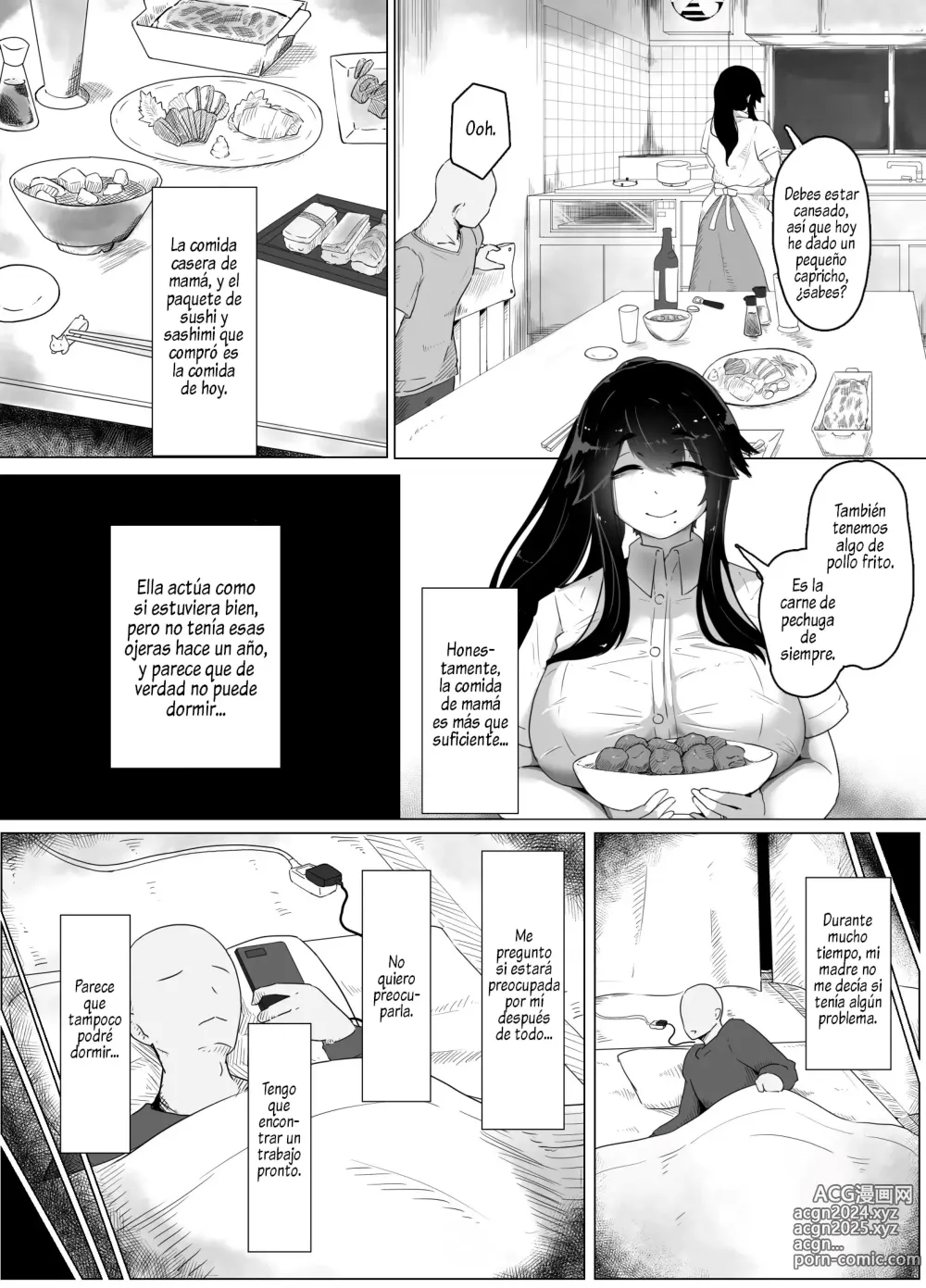 Page 7 of doujinshi Good Night, Mom I