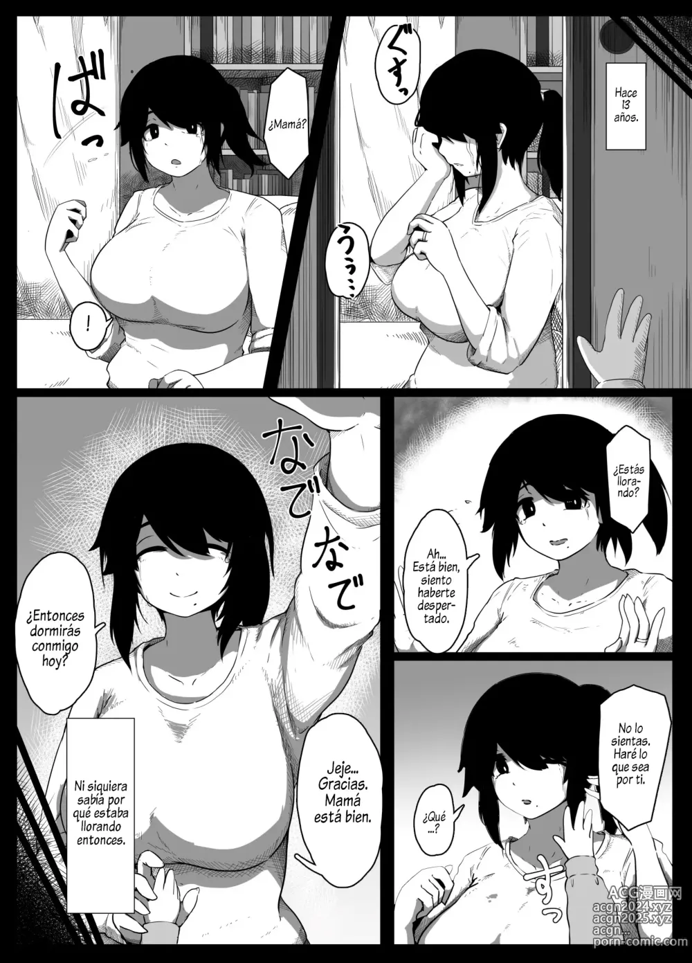 Page 9 of doujinshi Good Night, Mom I