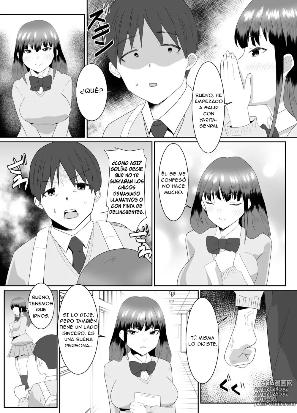 Page 40 of doujinshi Boku no Suki na Kyonyuu Osananajimi ga Charao Senpai no Kanojo ni Natta Hi