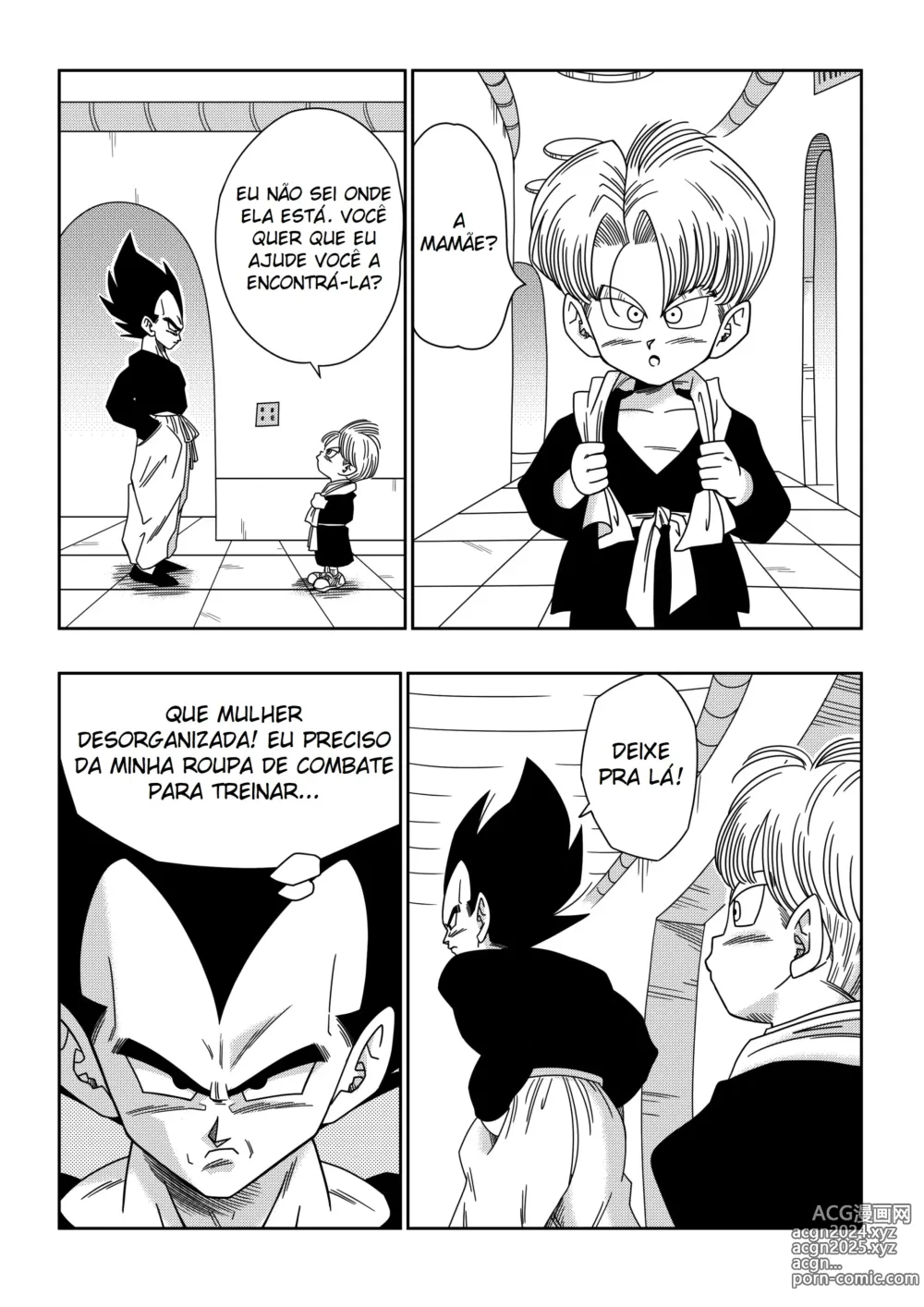 Page 13 of doujinshi Dagon Ball - Love Triangle Z Part 3