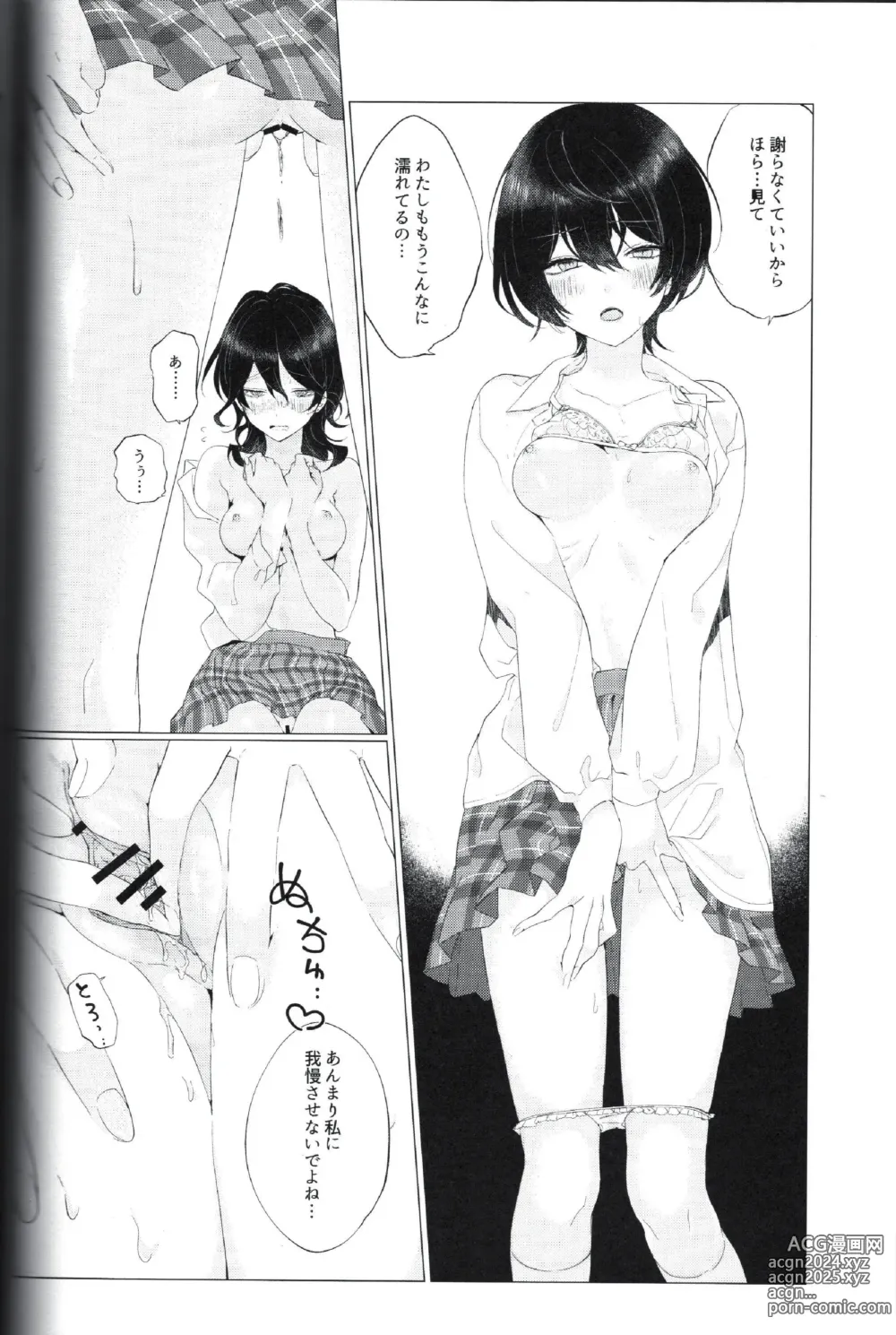 Page 11 of doujinshi Houkago Futari de Himitsu Shitai