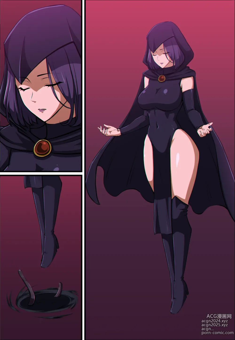 Page 2 of doujinshi DCcomics - Raven