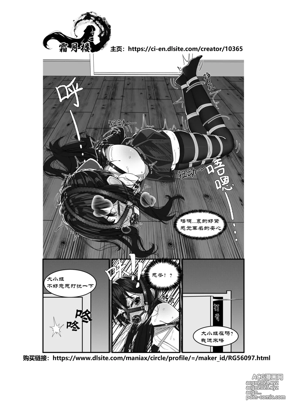 Page 27 of doujinshi 大小姐的自縛事故