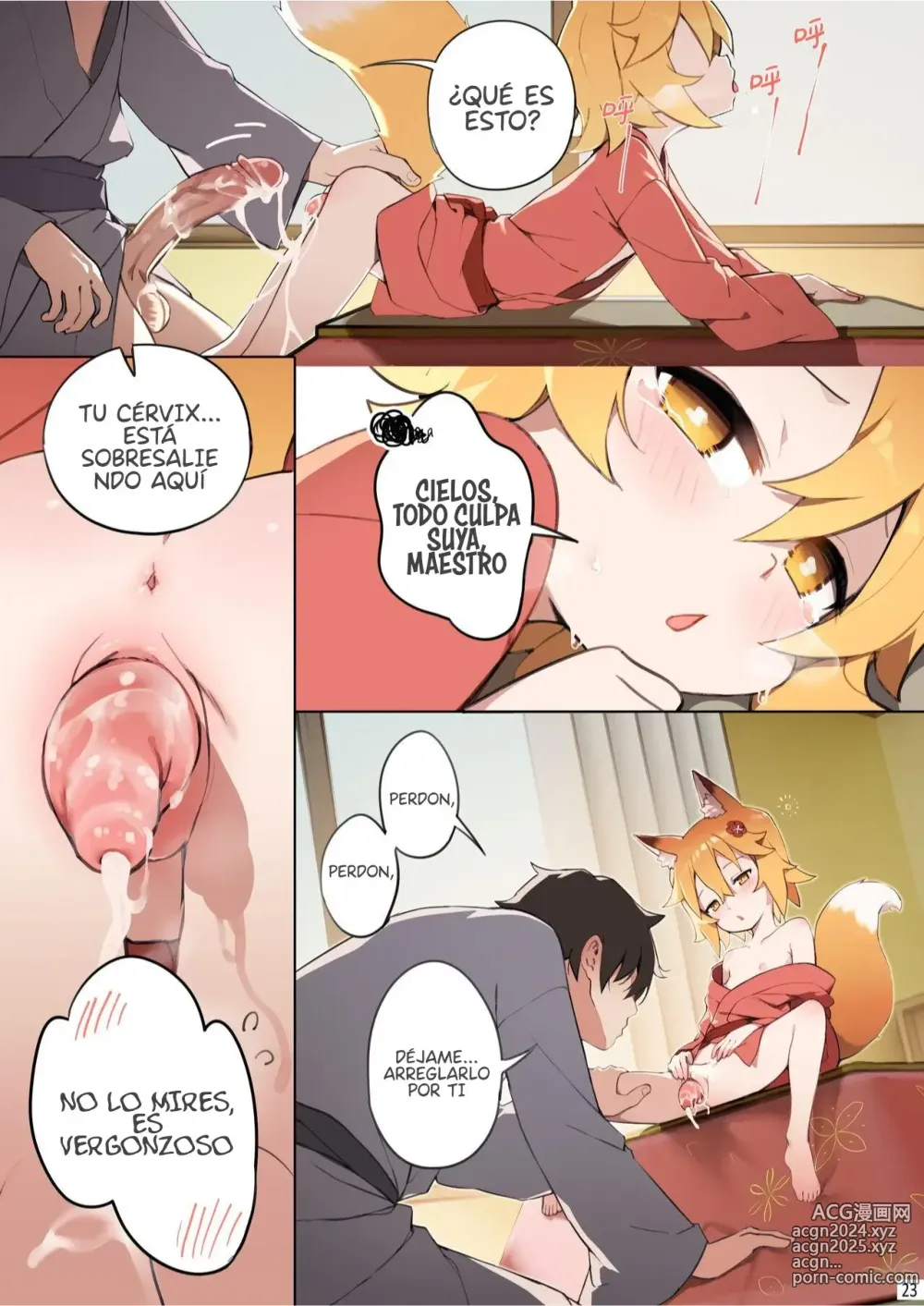 Page 25 of doujinshi Una Promesa de Hace 800 Años (decensored)