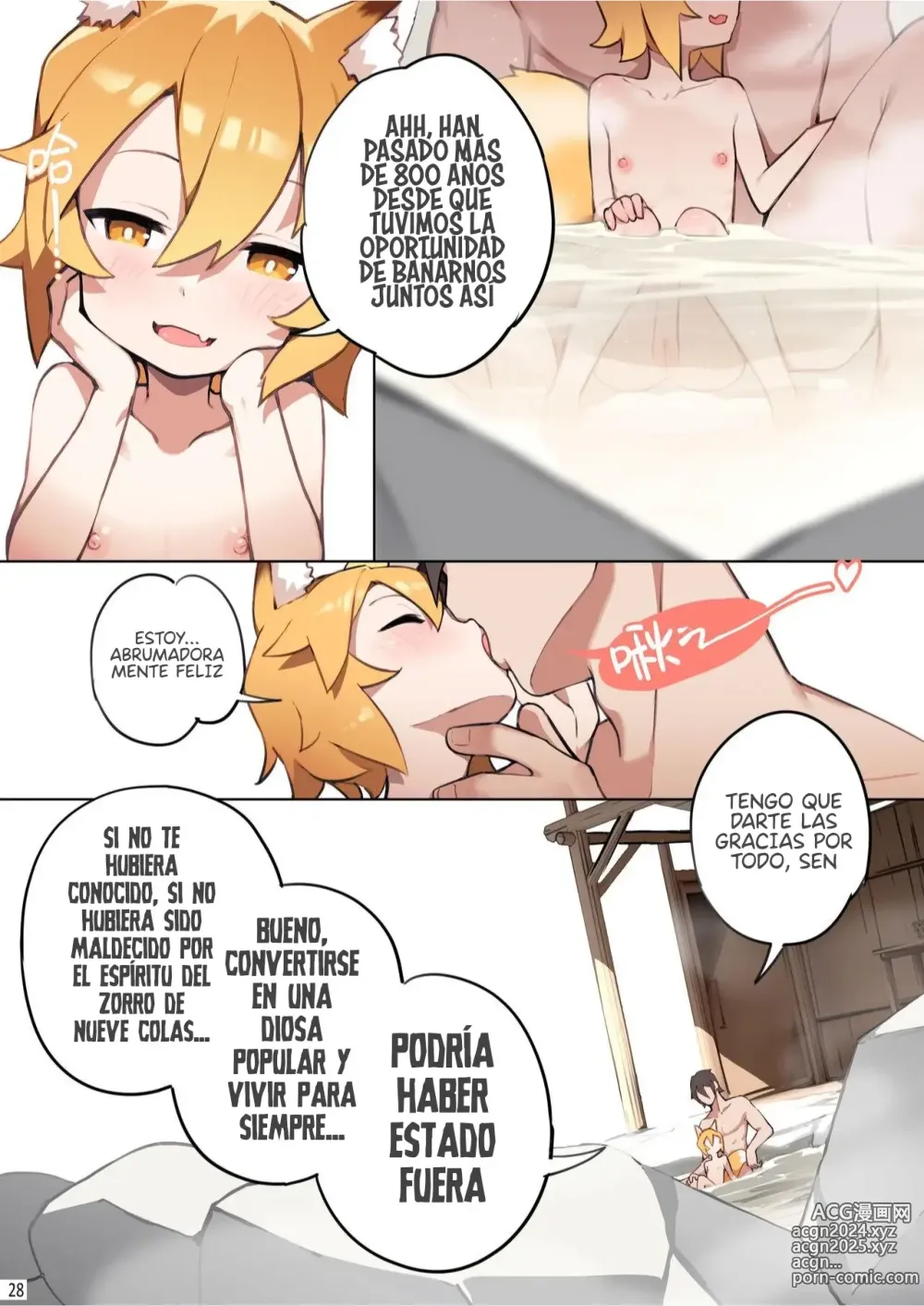 Page 30 of doujinshi Una Promesa de Hace 800 Años (decensored)