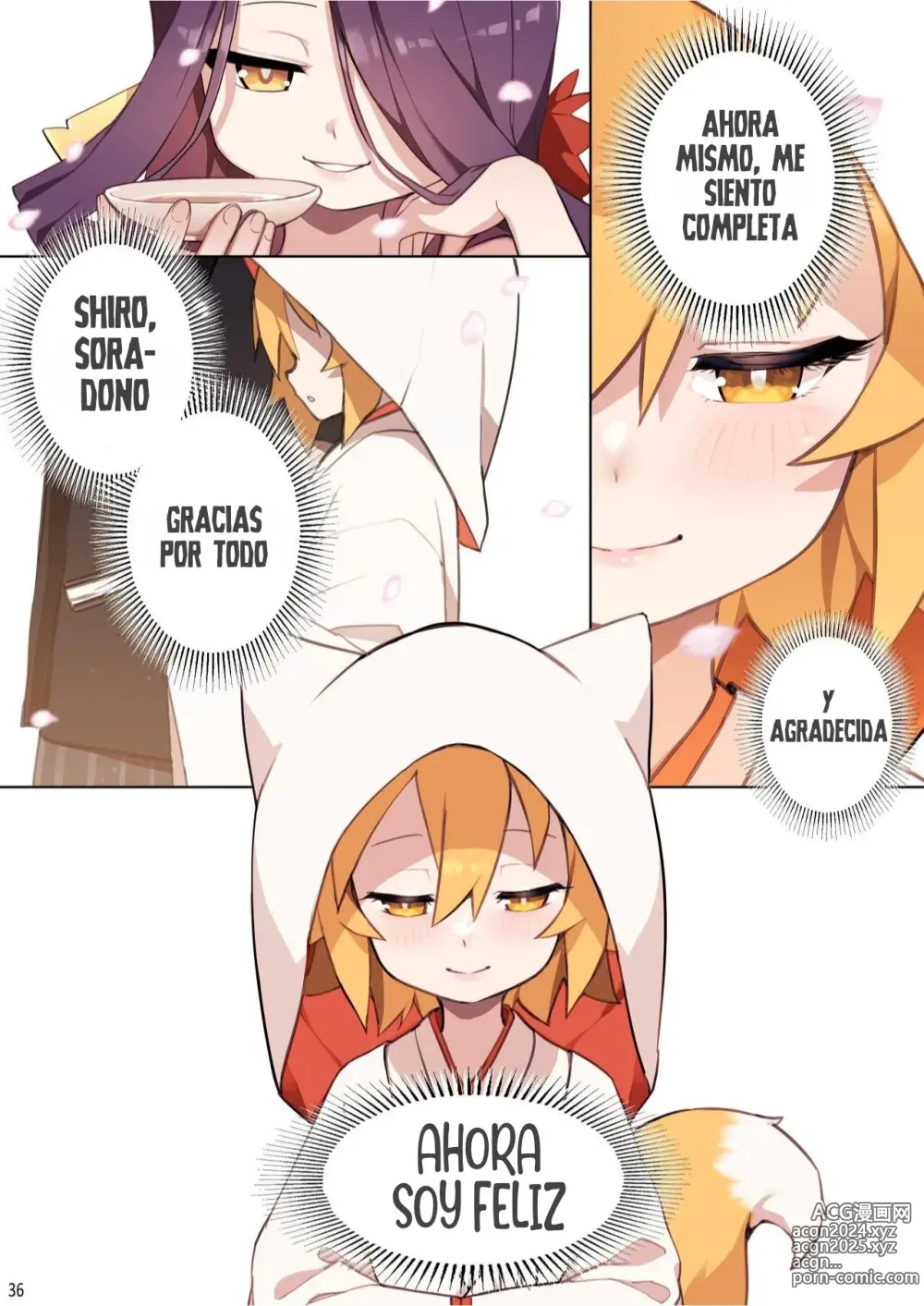 Page 38 of doujinshi Una Promesa de Hace 800 Años (decensored)