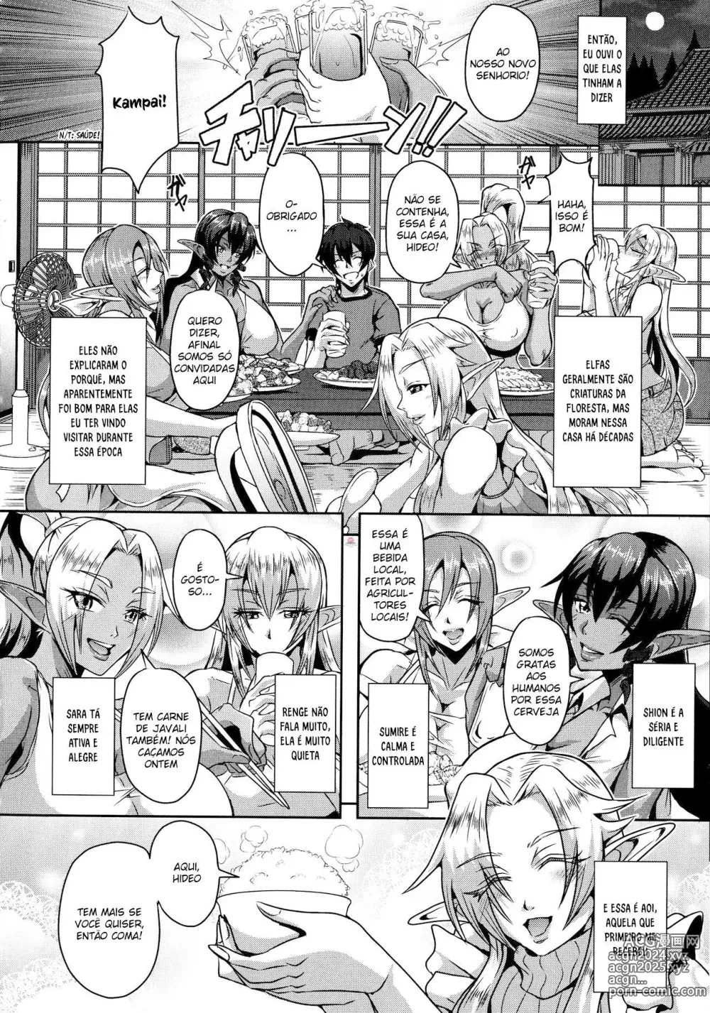 Page 12 of manga Elf Harem no Mori to Kozukuri Keiyaku