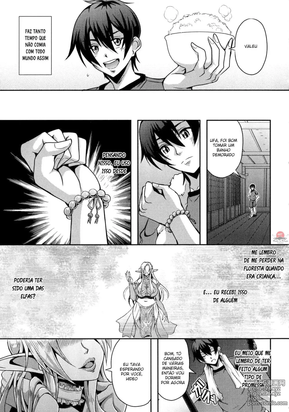 Page 13 of manga Elf Harem no Mori to Kozukuri Keiyaku