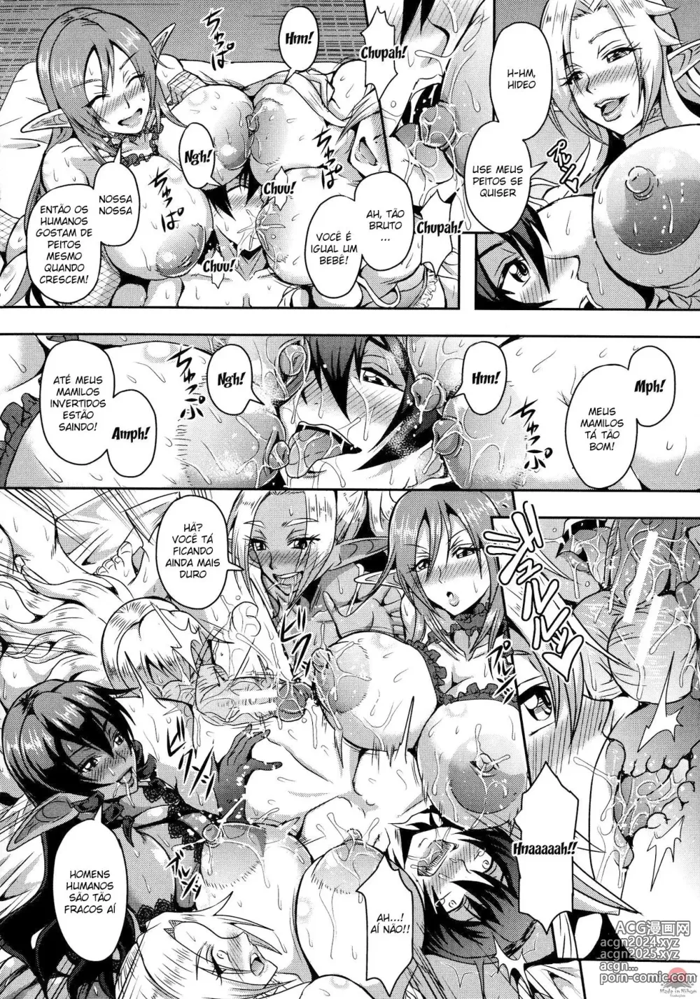 Page 17 of manga Elf Harem no Mori to Kozukuri Keiyaku