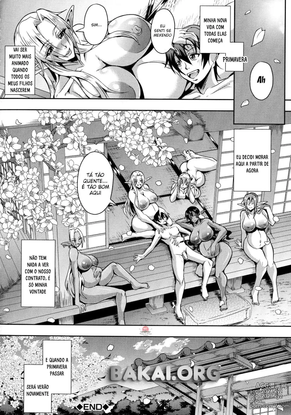 Page 42 of manga Elf Harem no Mori to Kozukuri Keiyaku