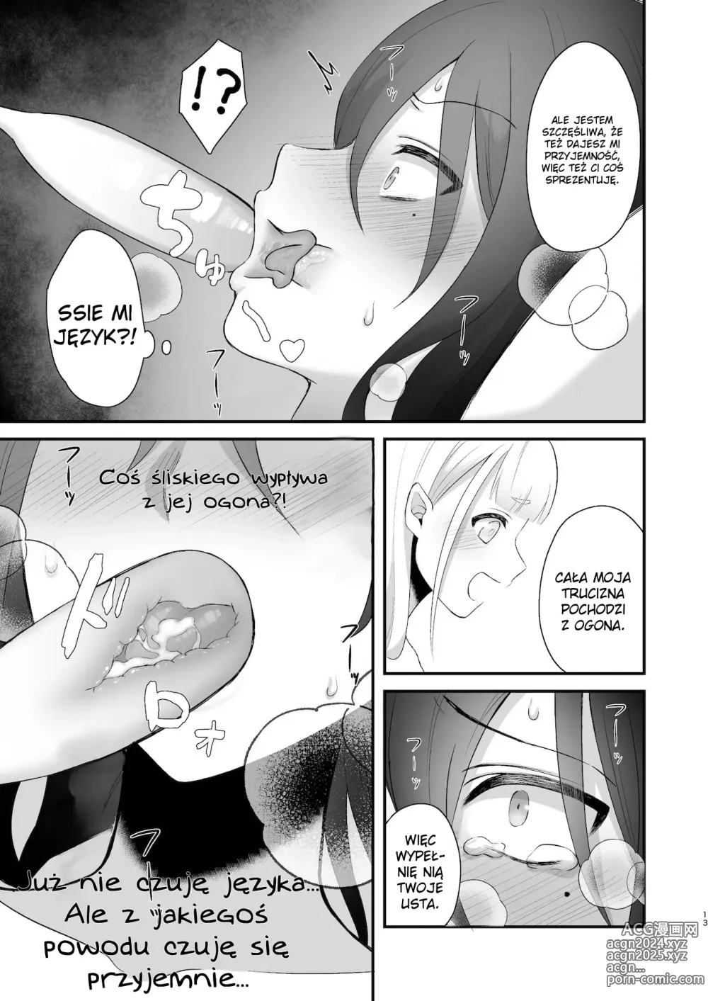 Page 12 of doujinshi Książka, w której bachor otrzymuje lekcję od sukkuba futanari