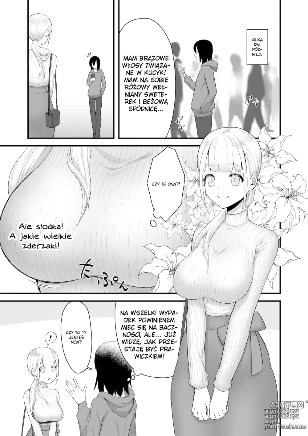 Page 4 of doujinshi Książka, w której bachor otrzymuje lekcję od sukkuba futanari