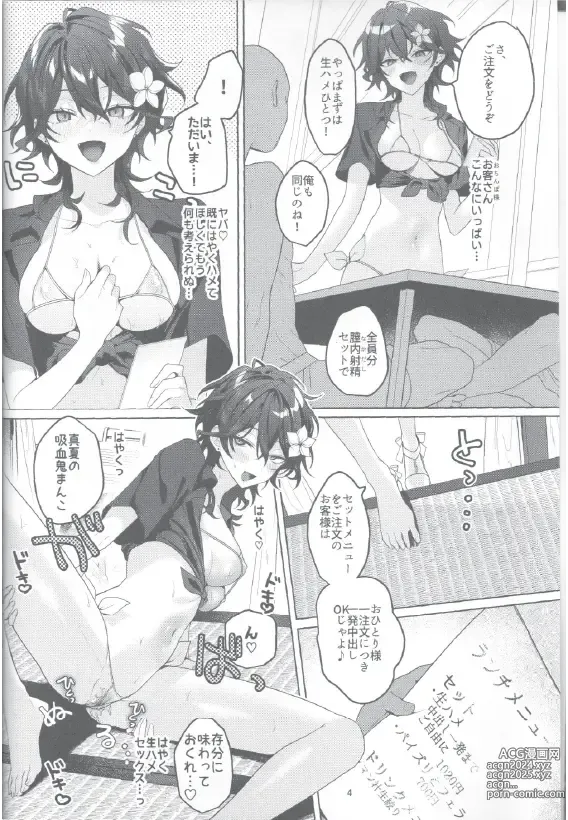 Page 3 of doujinshi Hamegoro BEACH HOUSE