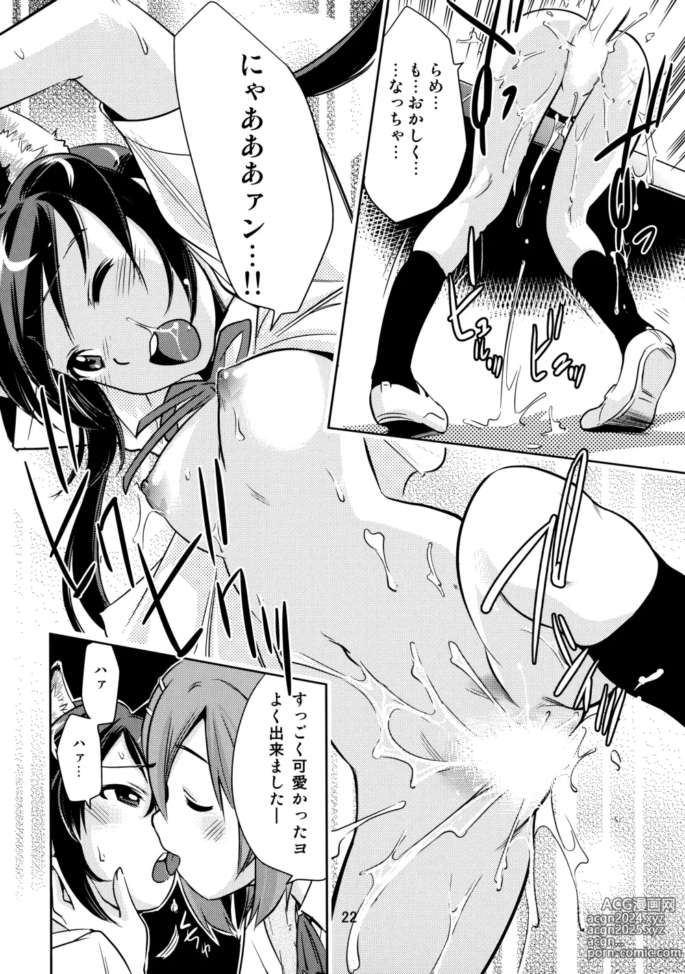 Page 21 of doujinshi Houkago P-Time