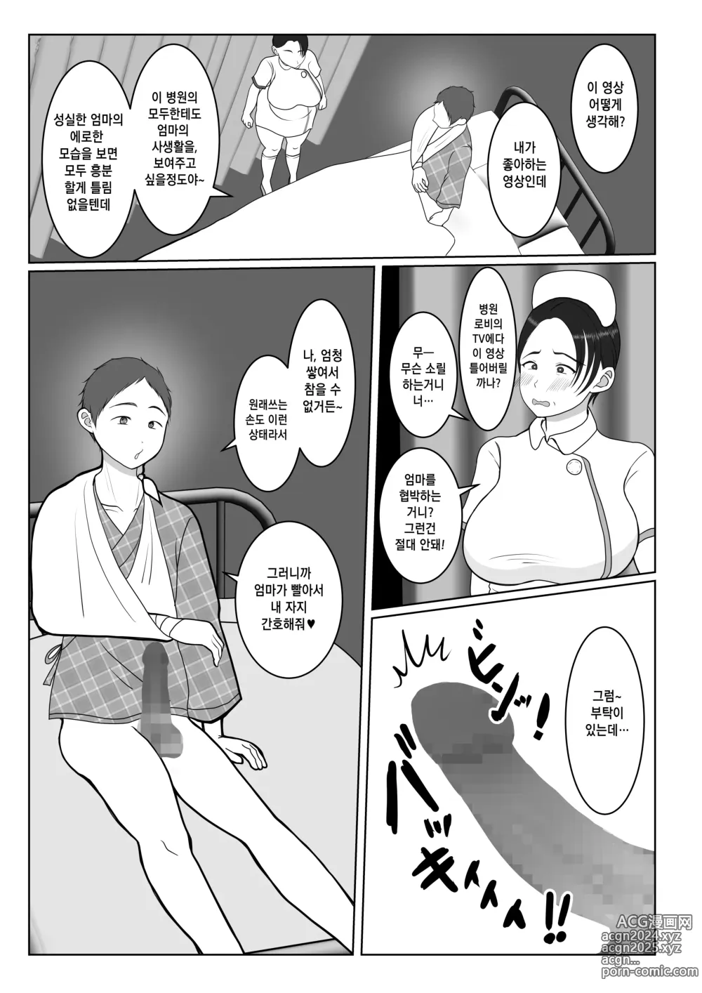 Page 15 of doujinshi 기가 센 간호사 엄마가, 내 애인이 되어 준 이야기