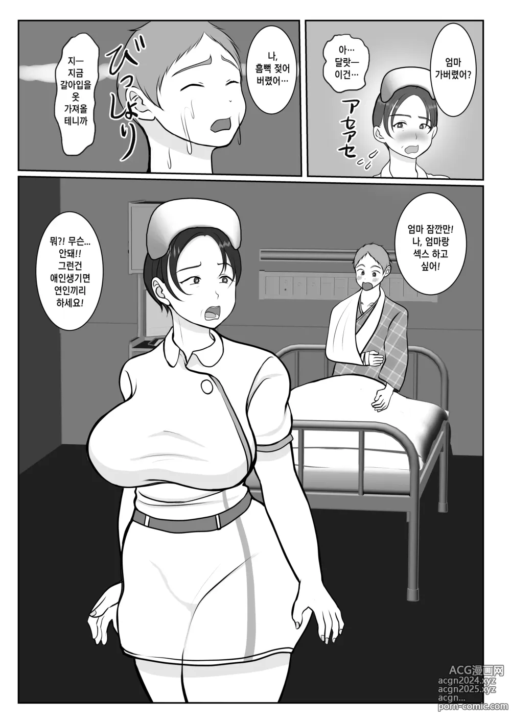 Page 31 of doujinshi 기가 센 간호사 엄마가, 내 애인이 되어 준 이야기