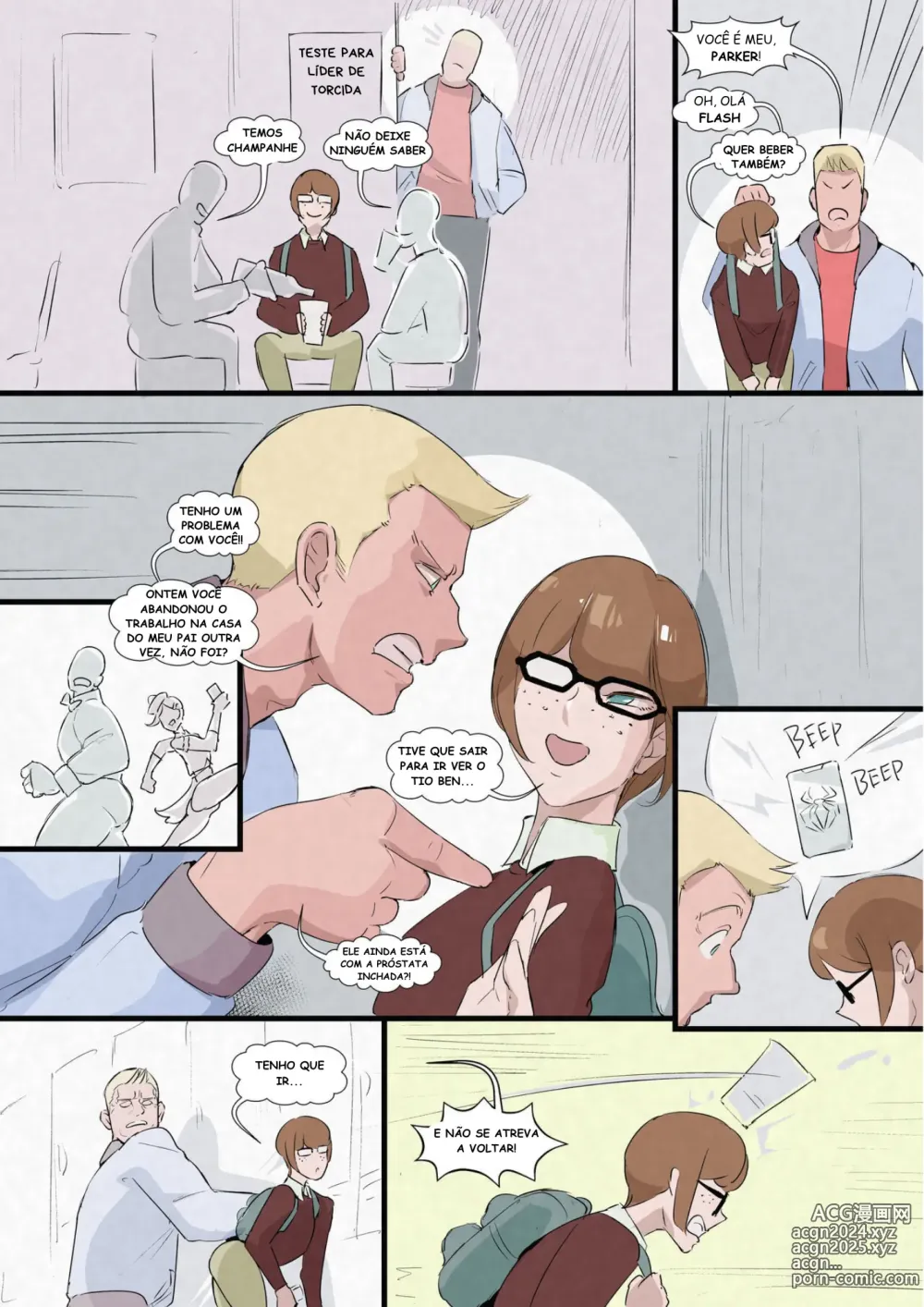 Page 3 of doujinshi Spider-Twink