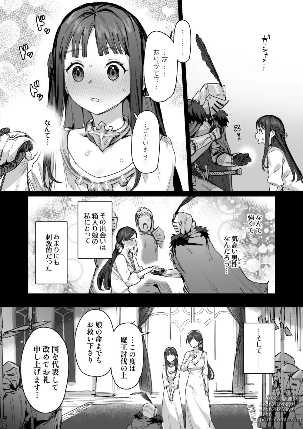 Page 6 of doujinshi Yuusha to Hime to Okaa-sama