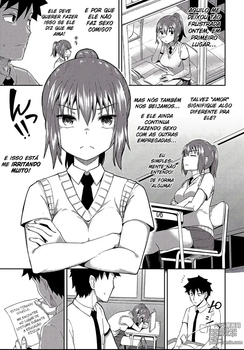 Page 102 of doujinshi My Childhood Friend is my Personal Mouth Maid