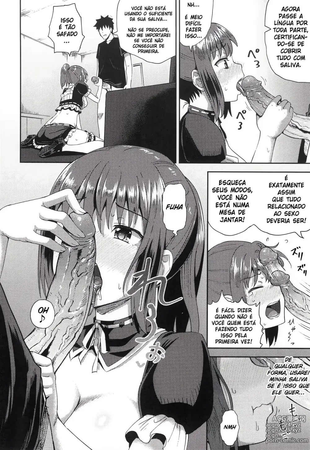 Page 21 of doujinshi My Childhood Friend is my Personal Mouth Maid