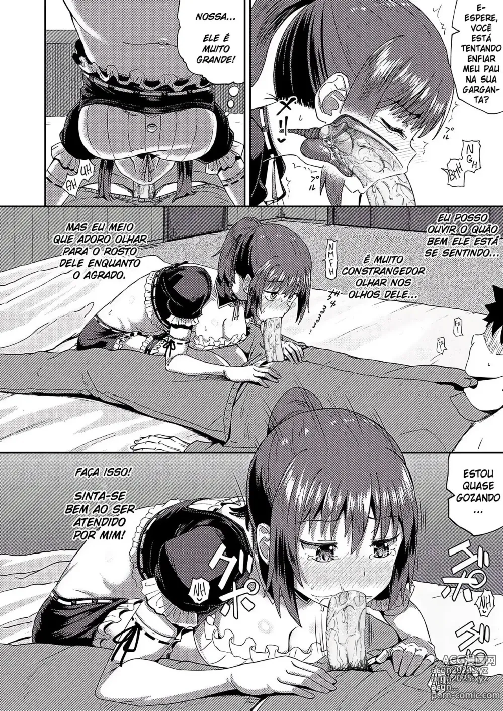 Page 37 of doujinshi My Childhood Friend is my Personal Mouth Maid